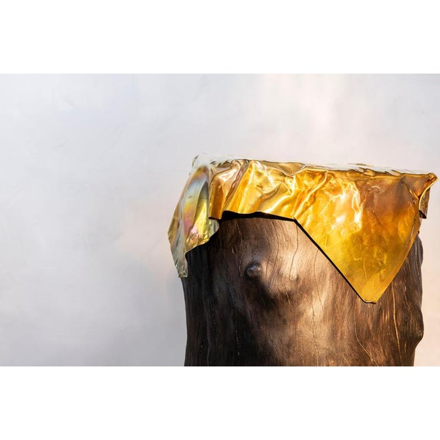 Primitif Functional Sculpture in Elm Wood by Jean-Baptiste Van Den Heede For Sale - Image 4 of 7