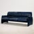 Three-seater leather sofa with curved shapes from the 1980s produced by De Sede. Thanks to its design and materials, it is...