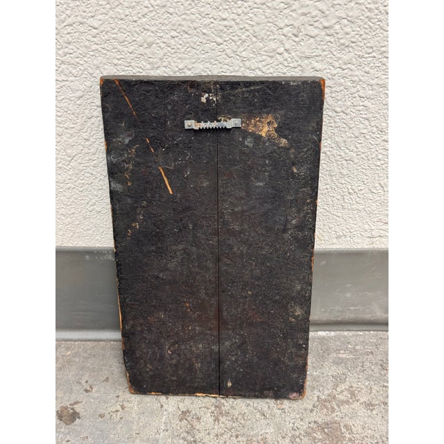 Wood Letter "S" Woodblock Wall Hanging, Vintage For Sale - Image 7 of 12