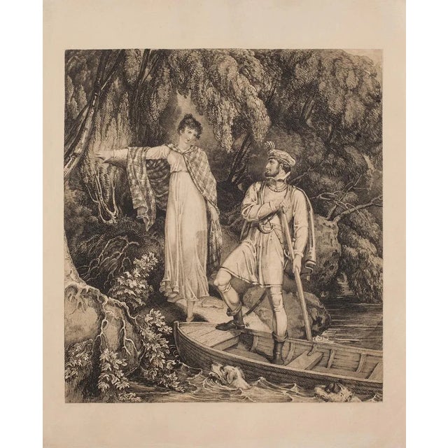 Conversation is a splendid etching engraved by Anonymous Artist, in 1930 ca. The state of preservation of the artwork is...