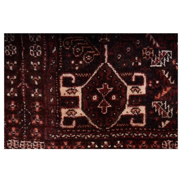 Middle Eastern Rectangular Rug in Wool For Sale - Image 5 of 7