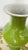 20th Century Chinese Lime Green Crackle Glaze Baluster Vase For Sale - Image 4 of 8