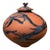 Monumental Jon & Barbara Mehr California Studio Pottery Covered Vessel With Cobalt Glaze For Sale