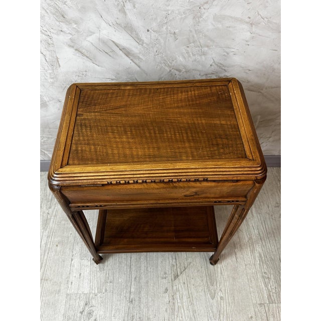 Art Nouveau Dressing Table in Walnut, 1890s For Sale - Image 9 of 14