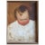 Early 20 th c. Julia Searing Leaycraft (1885 - 1960) Woodstock New York Colony oil painting portrait of a baby boy. Signed...