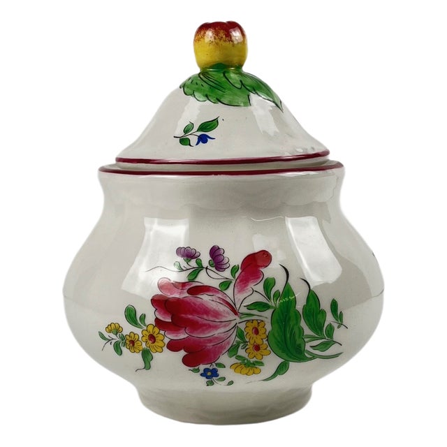 Sugar Bowl from KG Lunéville, 1950s For Sale