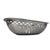 Oval shaped bowl often used as a bread basket, bonbon plate or fruit bowl. Made from high quality stainless steel. In good...