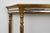 A glamorous expression of 1980s European design, this console table by Deknudt crafted in Belgium circa 1980. It channels...