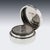 Antique English Silver Barometer from Asprey of London, 1919 For Sale - Image 3 of 10