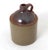 American Unusual Small Pint Size Antique Classic Style American Stoneware Spirits Jug For Sale - Image 3 of 13