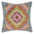 Tribal Turkish Etsuko Hand Woven Kilim Throw Pillow For Sale