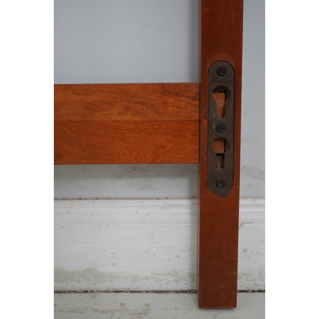2000 - 2009 Stickley Queen Size 21st Century Cherry Bed Headboard For Sale - Image 5 of 10