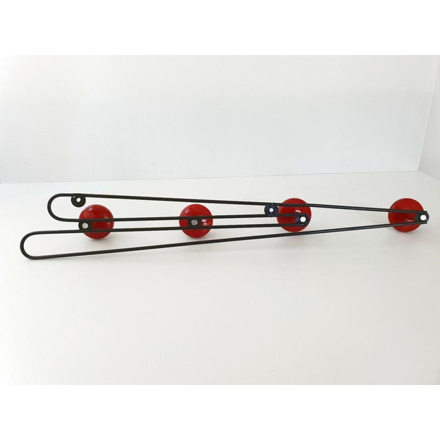 1950s Vintage Rockabilly Coat Rack, 1950s For Sale - Image 5 of 8