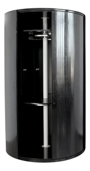Cylinder-Shaped Monumental Wardrobe, Italy, 1985