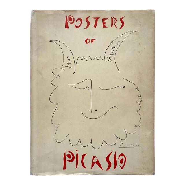 " Posters of Picasso " Rare Vintage 1957 1st Edtn Mid Century Modernist Lithograph Print Landmark Volume Large Hardcover Art Book For Sale