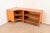 A rare and exceptional Mid-Century Modern solid birch two-piece corner bookcase By Leslie Diamond for Conant Ball USA,...