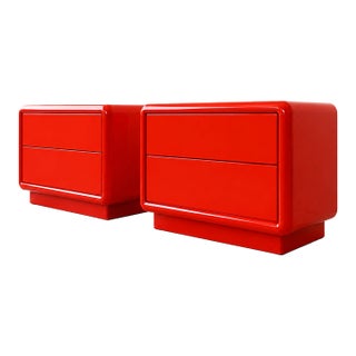 Post Modern Nightstands. - Pair For Sale