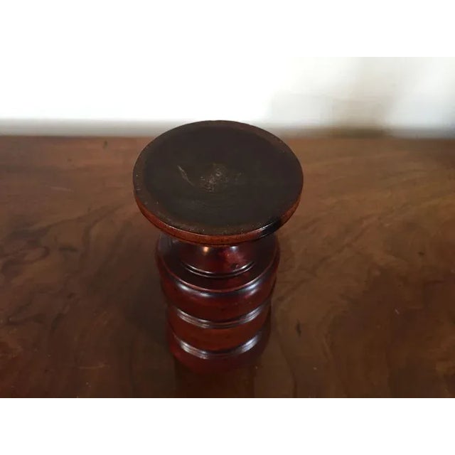Early 19th Century English George III Wood Goblet Vase For Sale - Image 10 of 11