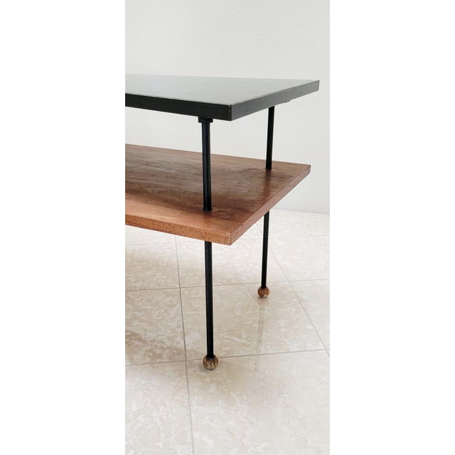 Attributed Greta Magnussen Grossman 1952 Side Table for Glenn of California Mid-Century Modernism For Sale - Image 10 of 11