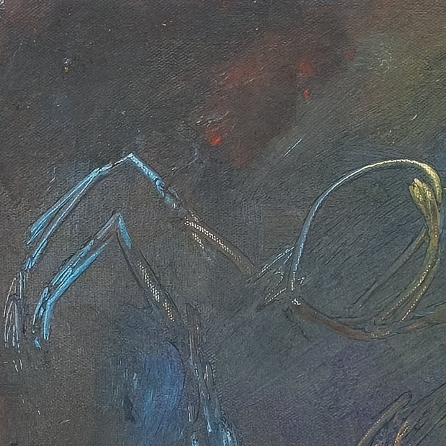 Figurative Shadow Dancer - Virginia Cohn Parkum, C. 1990s For Sale - Image 3 of 8