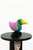 Metal James W. Eaton, Untitled (Woman With Bird) 1989 Signed Painted Metal Sculpture For Sale - Image 7 of 8