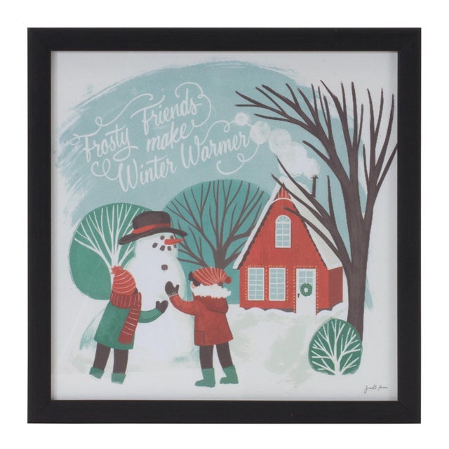 Kenneth Ludwig Chicago Framed Winter Scene Wall Art (Set of 3) For Sale - Image 4 of 6