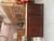 This fir wood bar counter has been fully restored. It features, at the rear, two lockable doors opening onto interior...