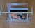 Mid-Century Modern Vintage Magazine Holder in Transparent Acrylic Glass by David Lange, France, 1970s For Sale - Image 3 of 10