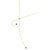 Metal Brass Sculpted Let's Talk Light Suspension by Periclis Frementitis For Sale - Image 7 of 7