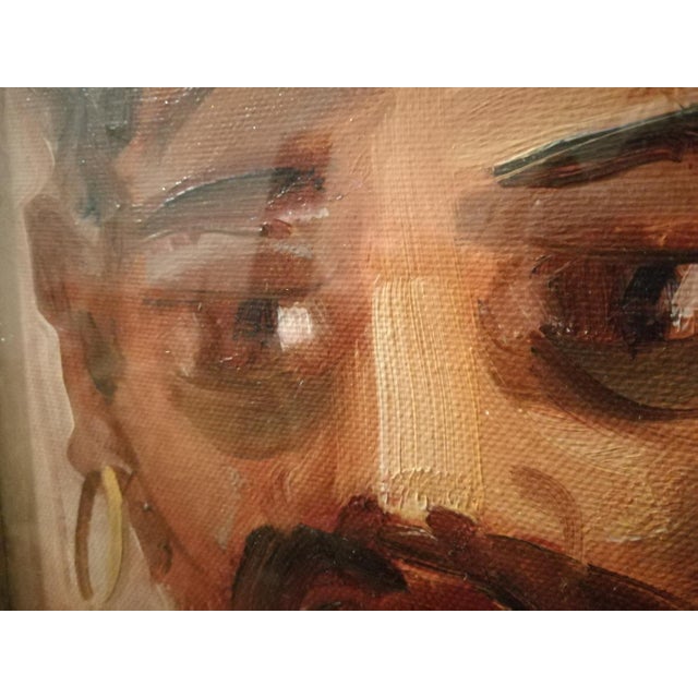 Oil on canvas by the Milanese painter Mario Vergani. Active in Milan in the Navigli area. The painting represents the...