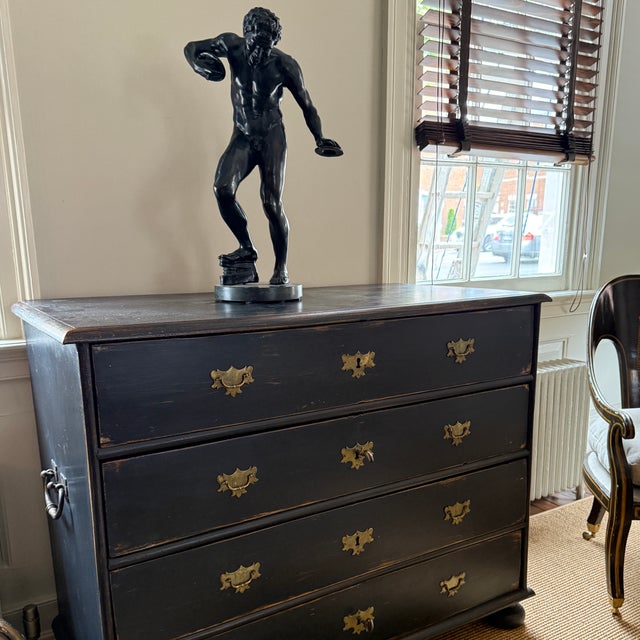 Grand Tour Bronze Sculpture of the Dancing Faun For Sale - Image 3 of 11