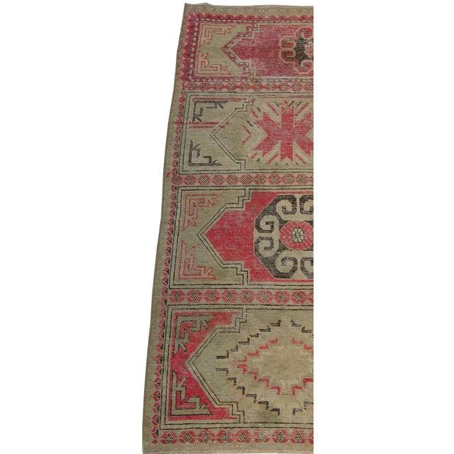 1900s Antique Khotan Samarkand Rug-6'1'' X 2'6'' For Sale - Image 4 of 6