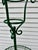 Green Three-Tier Circular Wire and Wrought Iron Plant Stand, Mid 20th Century For Sale - Image 8 of 16