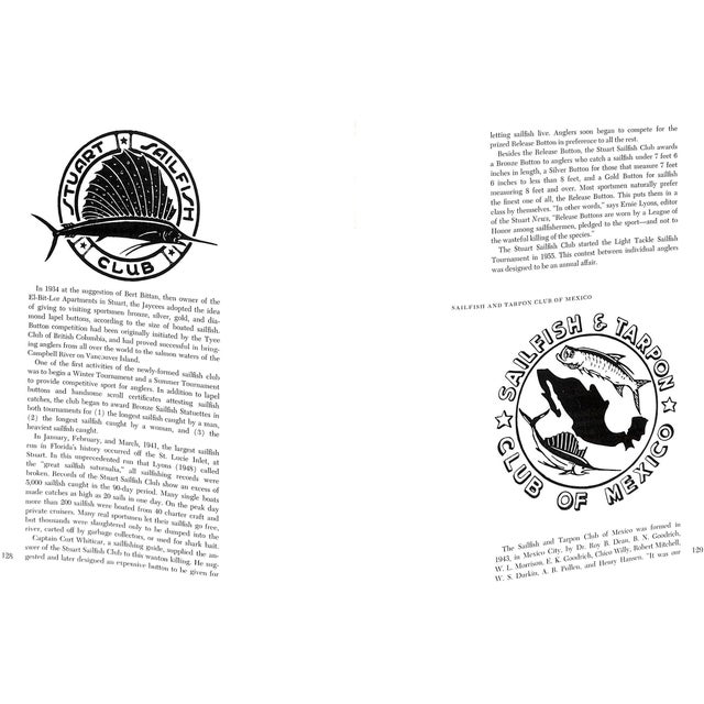 White "The Sailfish: Swashbuckler of the Open Seas" 1964 Tinsley, Jim Bob (Inscribed) For Sale - Image 8 of 12