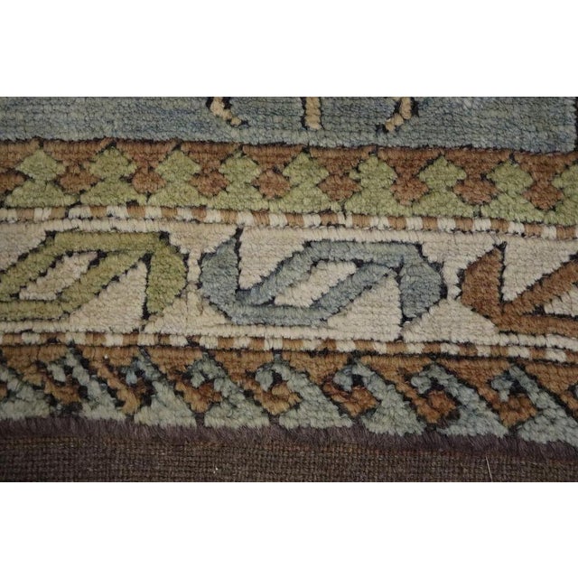 Vintage Turkish Hand Knotted Rug, 1950s For Sale - Image 16 of 18