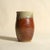 Late 20th Century Handmade Wheel-Thrown Studio Pottery Vase With Celadon and Burnt Orange Glaze For Sale - Image 4 of 9