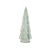 Kenneth Ludwig Chicago LEDGreen Mercury Glass Tree (Set of 3) For Sale - Image 4 of 6