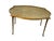 Vintage MCM Maison Bagues French Bronze Gilded Coffee Table Made in France in 1950s-1970s Approx. 16" High x 29" Wide x...