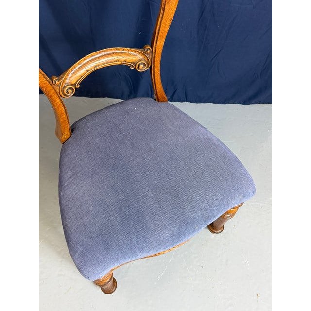Antique 19th Century Victorian Balloon Back Chairs, Set of 2 For Sale - Image 3 of 10