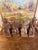 Vintage Hand-Carved Wood Folk Art Musician Figurines, Set of 4 Seated Players For Sale In Seattle - Image 6 of 11