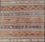 Turkish Kilim vintage rug with assorted stripe design in a variety of colors, Keivan Woven Arts / rug TU-NED-1033, country...