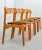 Danish Teak Dining Chairs by Erik Buch for Odense Maskinsnedkeri / O.D. Møbler, 1960s, Set of 4 For Sale - Image 13 of 14