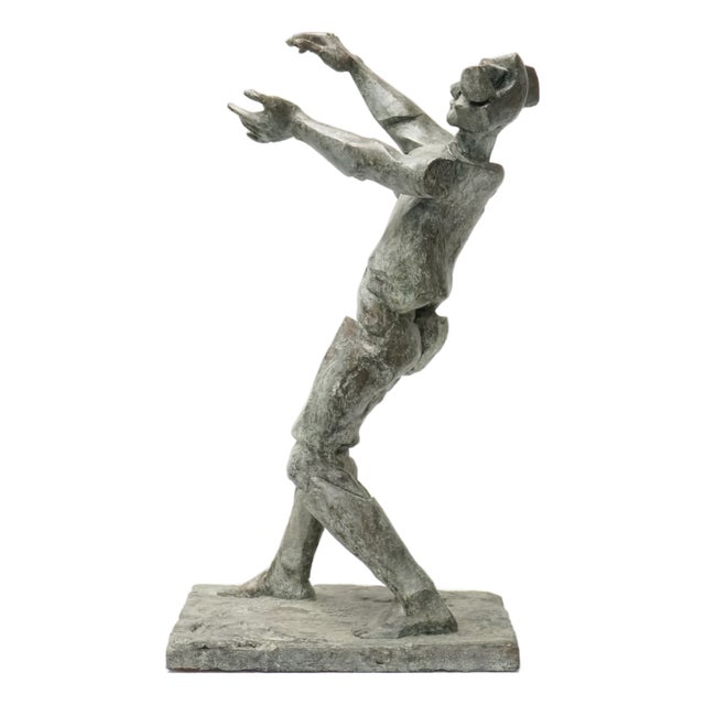 Willy Meysmans, Modernist Sculpture, 1960s, Plaster For Sale
