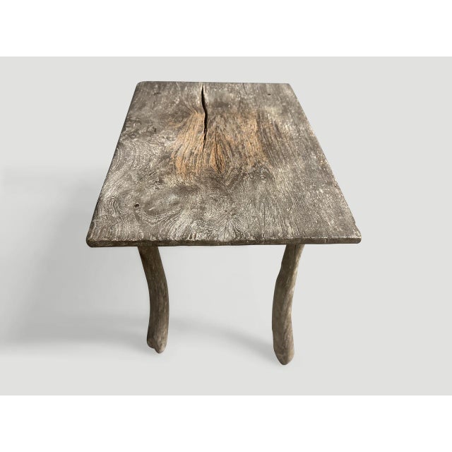Contemporary Andrianna Shamaris Wabi Sabi Side Table or Stool For Sale - Image 3 of 18