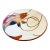 Vintage Hand Painted Studio Pottery Fish Plate / Wall Hanging For Sale