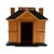 A vintage Palladian dog house, like new, one-of-a-kind and constructed as part of a museum architecture competition in the...