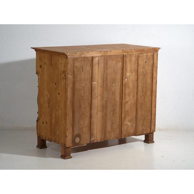 Antique Pine Chest of Drawers by Amaru For Sale - Image 10 of 11
