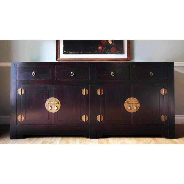Henredon Ming Buffet Sideboard Credenza From the Acquisitions Collection. For Sale - Image 18 of 18
