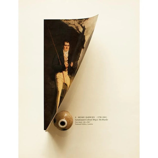 1956 After Henry Raeburn "Lieutenant-Colonel Bryce Mid-Century Modernurdo", Vintage Full-Color Print For Sale - Image 4 of 8