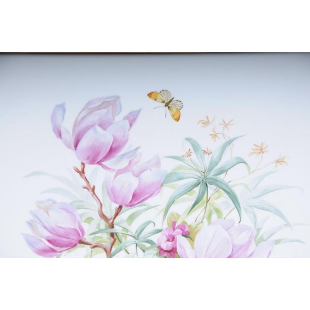 20th Century Floral Bouquet Plaque from KPM Berlin For Sale - Image 10 of 17